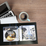 Single / Double Blu-Ray Sleeves with Felt & Binder Holes