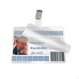 Self Laminating Badge, Horizontal