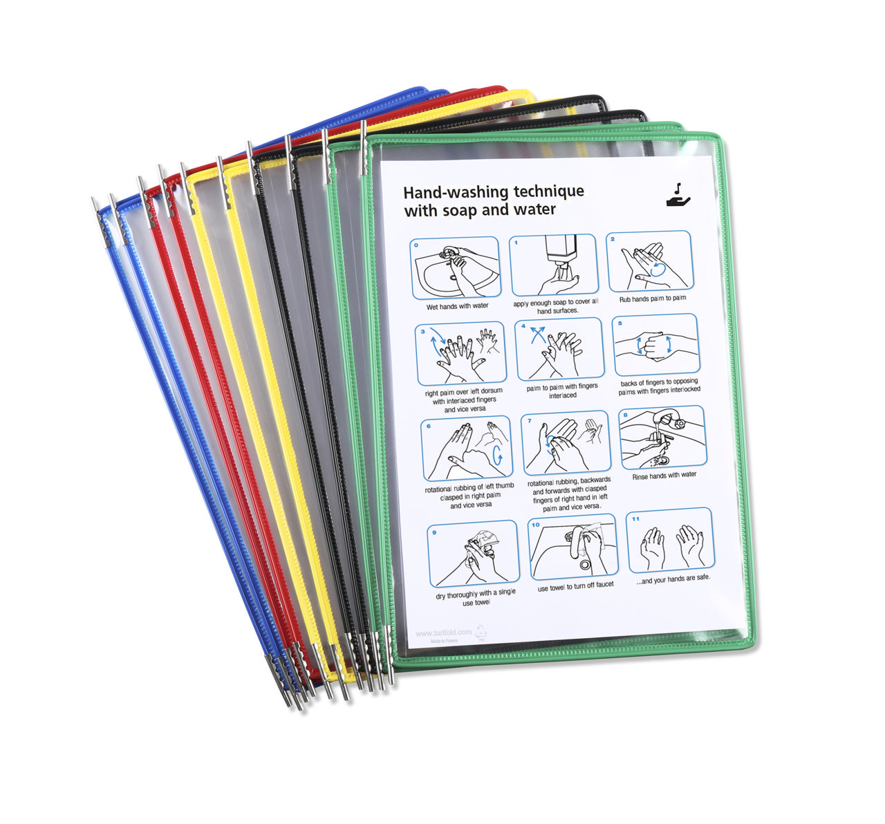 Tarifold Antimicrobial Pivoting Pocket, A4, Portrait