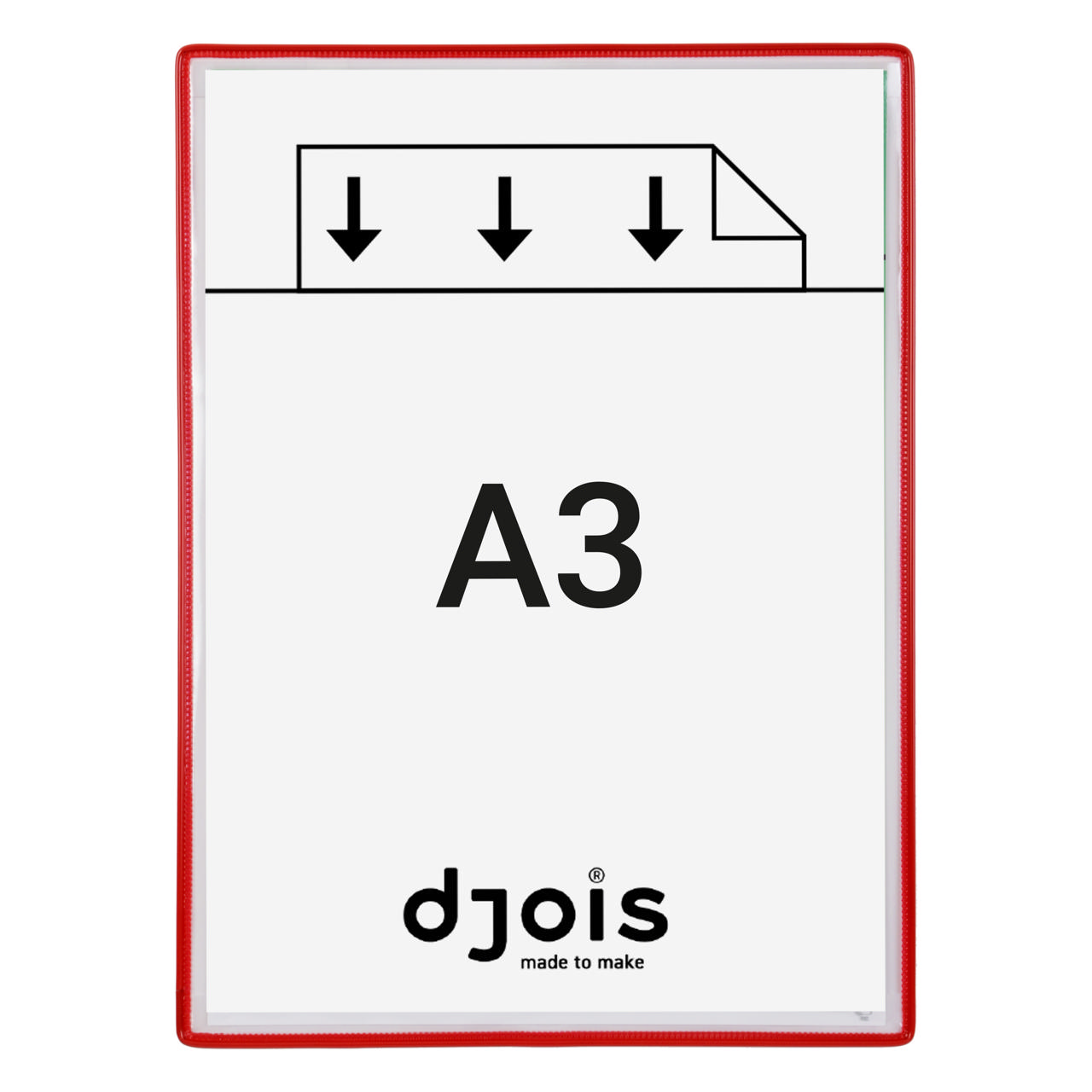 Tarifold Self-adhesive Frame Pocket, Repositionable, A3