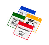 Magnetic Logistic ID Pocket, with Neodymiums and Flap, A5, Landscape