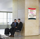 Magneto Self-adhesive Frame Display Pocket, Large Format, Repositionable, A1