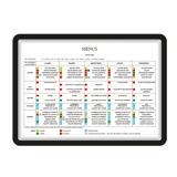 Magneto Self-adhesive Frame Display Pocket, Repositionable, A3