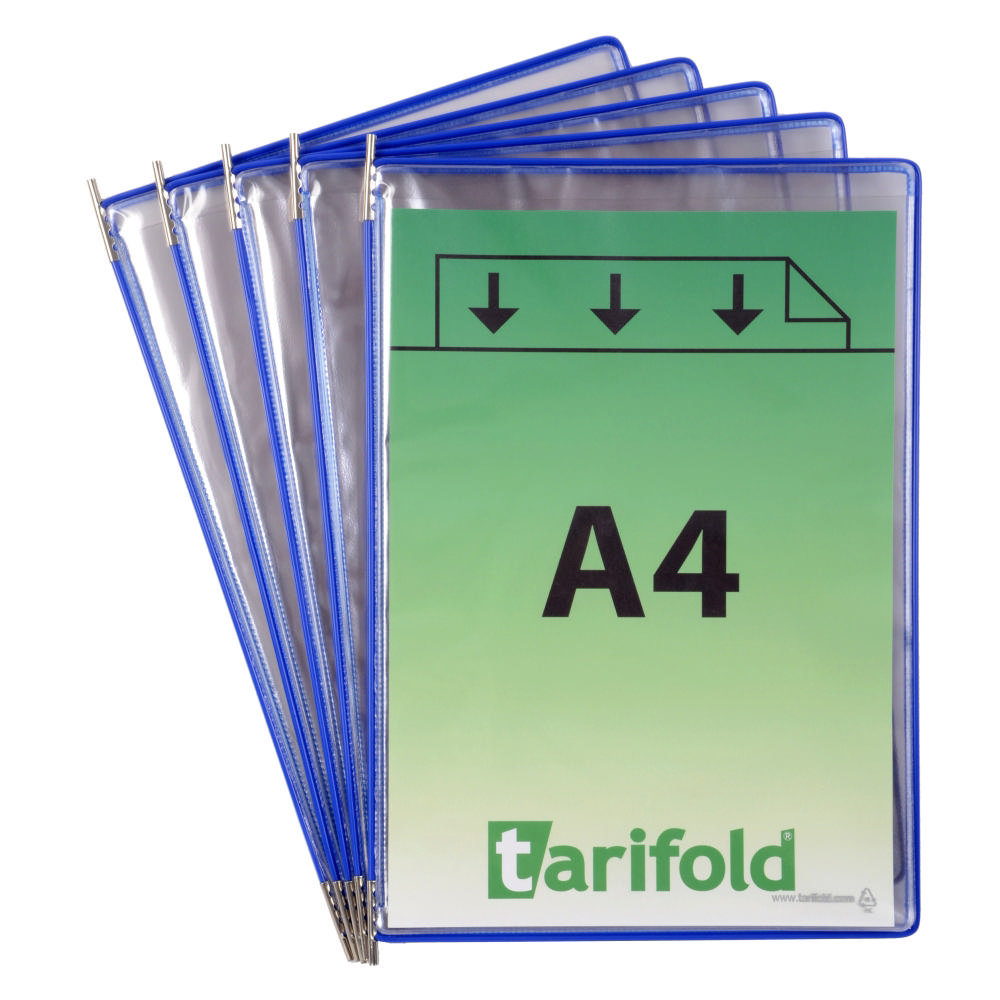 Tarifold FoldFive Pivoting Pocket, A4, Portrait,