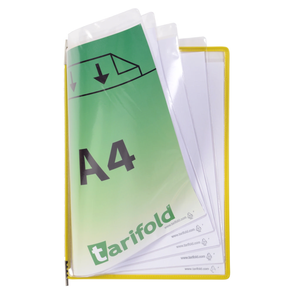 Tarifold FoldFive Pivoting Pocket, A4, Portrait