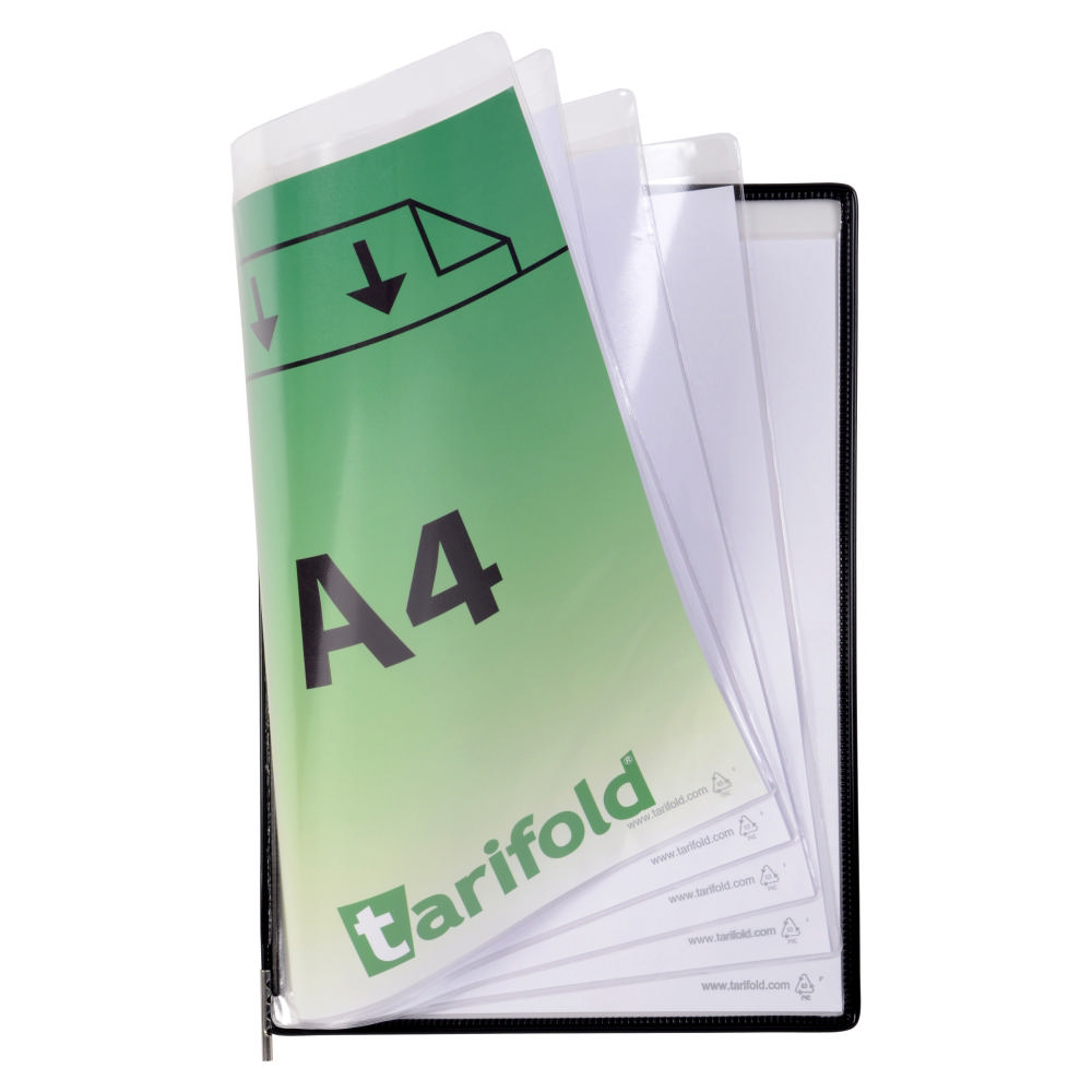 Tarifold FoldFive Pivoting Pocket, A4, Portrait