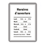Magneto Self-adhesive Frame Display Pocket, Repositionable, A4