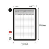 Magneto Self-adhesive Frame Display Pocket, Repositionable, A5