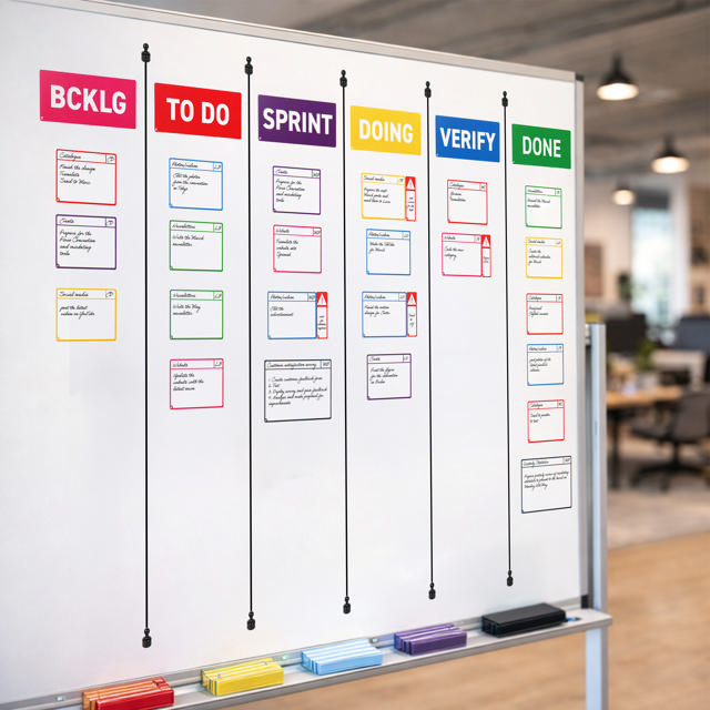 Magnetic Task Cards, M, 105 x 75 mm