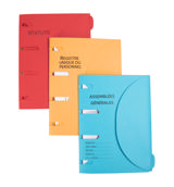 Smartfolder Perforated Folder, with Tab, Statutes, A4