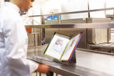 Tarifold Stainless Steel Desk Document Display System Base, A4, for 10 to 30 Pockets