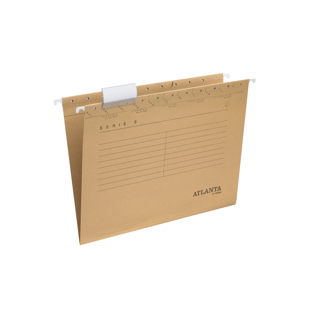 Serie-E Suspension File, A4, V-Bottom, Expandable, 100% Recycled Cardboard