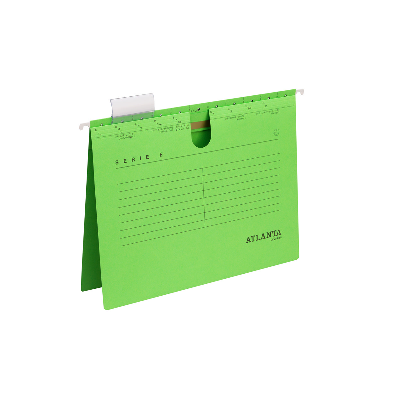 Serie-E Suspension File with Quick Metal Fastener, A4, 100% Recycled Cardboard, FSC®