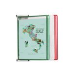 Tarifold Metal Wall Document Display System, A4, 10 Pockets, Italy Colours