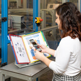 Tarifold Metal Desk Document Display System, A4, 10 Pockets