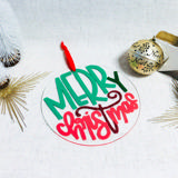 Customisable Acrylic Disc M, 200 mm