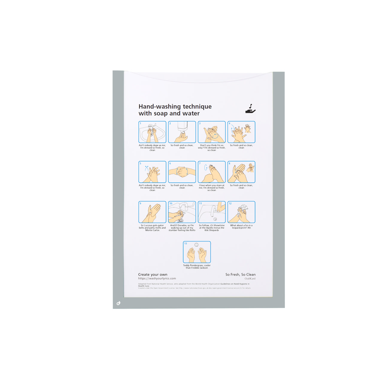 Magnetic Document Frame, A4