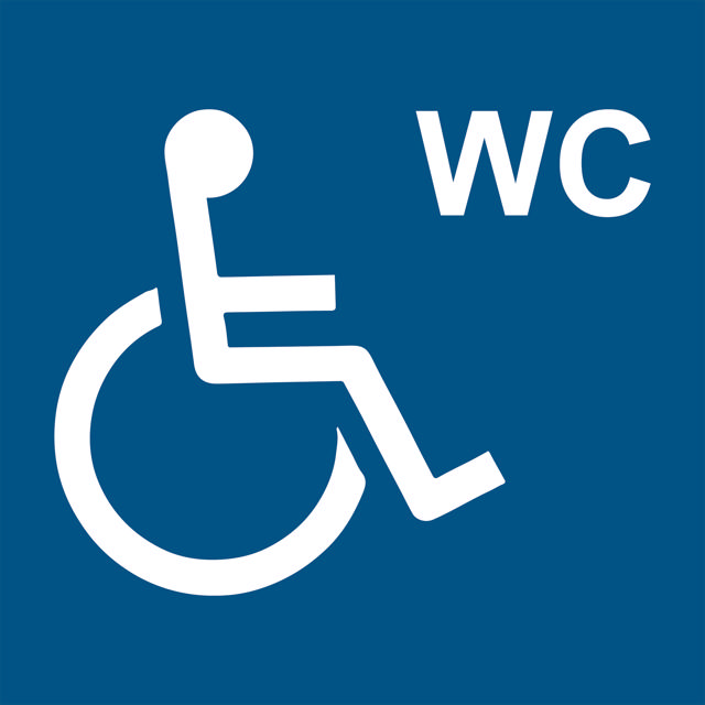 Accessible Toilet Sign