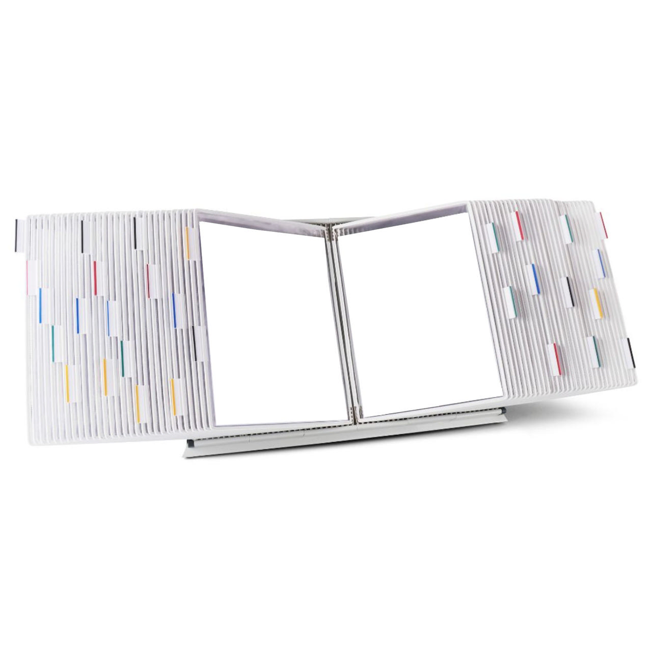 Tarifold Desktop Reference & Display System – 60 White Pockets, Letter-Size