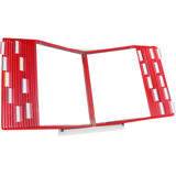 Tarifold Desktop Reference & Display System - 30 Red Pockets, Letter-Size