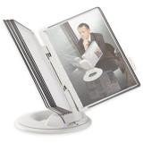 Tarifold Orbital Reference & Display System -10 Gray Pockets, Letter-Size