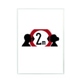 Self-adhesive Signage Pocket, Repositionable, A5, Short Side Opening