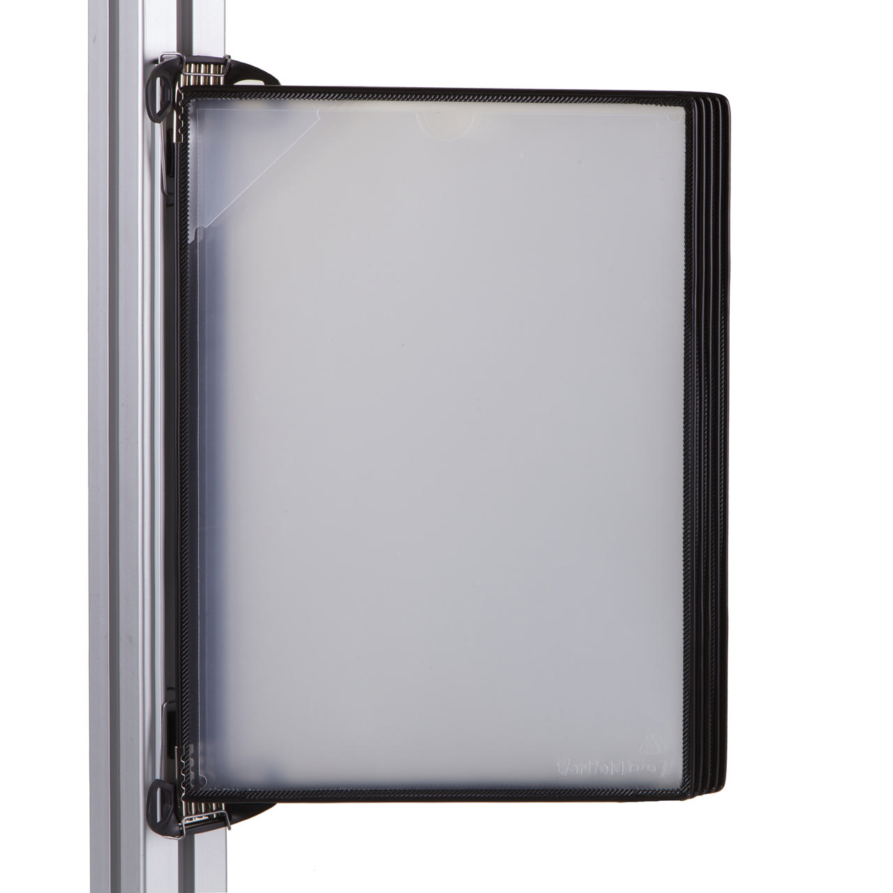 Tarifold PRO Wall Mount Reference & Display System – 5 Black Pockets, Universal (Letter-Size/A4)