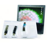 Self-adhesive USB Pocket, Incl. Digiwallet, Permanent