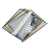 Tarifold Wall Mount Reference & Display System - 5 Assorted Pockets, Letter-Size