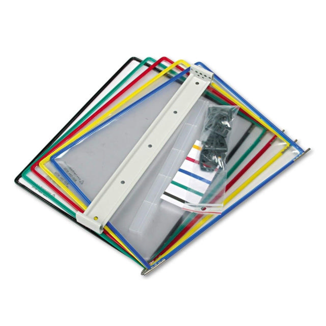 Tarifold Wall Mount Reference & Display System - 5 Assorted Pockets, Letter-Size
