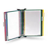 Tarifold Magnetic Wall Mount Reference & Display System – 10 Assorted Pockets, Letter-Size