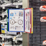 Tarifold Magnetic Wall Mount Reference & Display System – 10 Assorted Pockets, Letter-Size